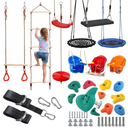 Garden swings and climbing - swings,