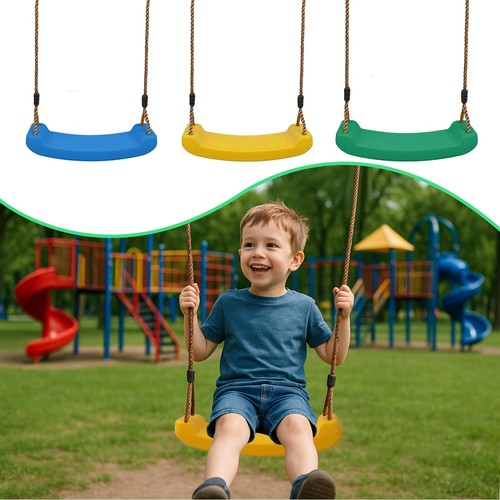 Plastic garden swing - garden,