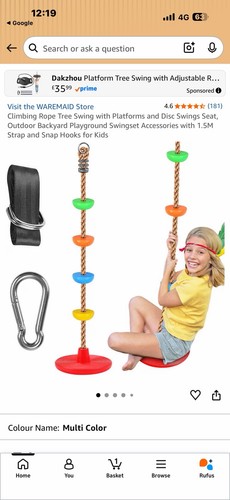 Climbing rope garden tree - climbing,