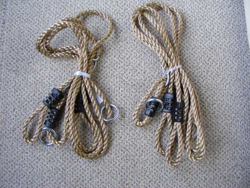 Pairs adjustable swing - pairs, rope