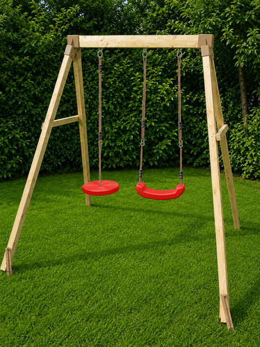 Children round disc swing - disc,
